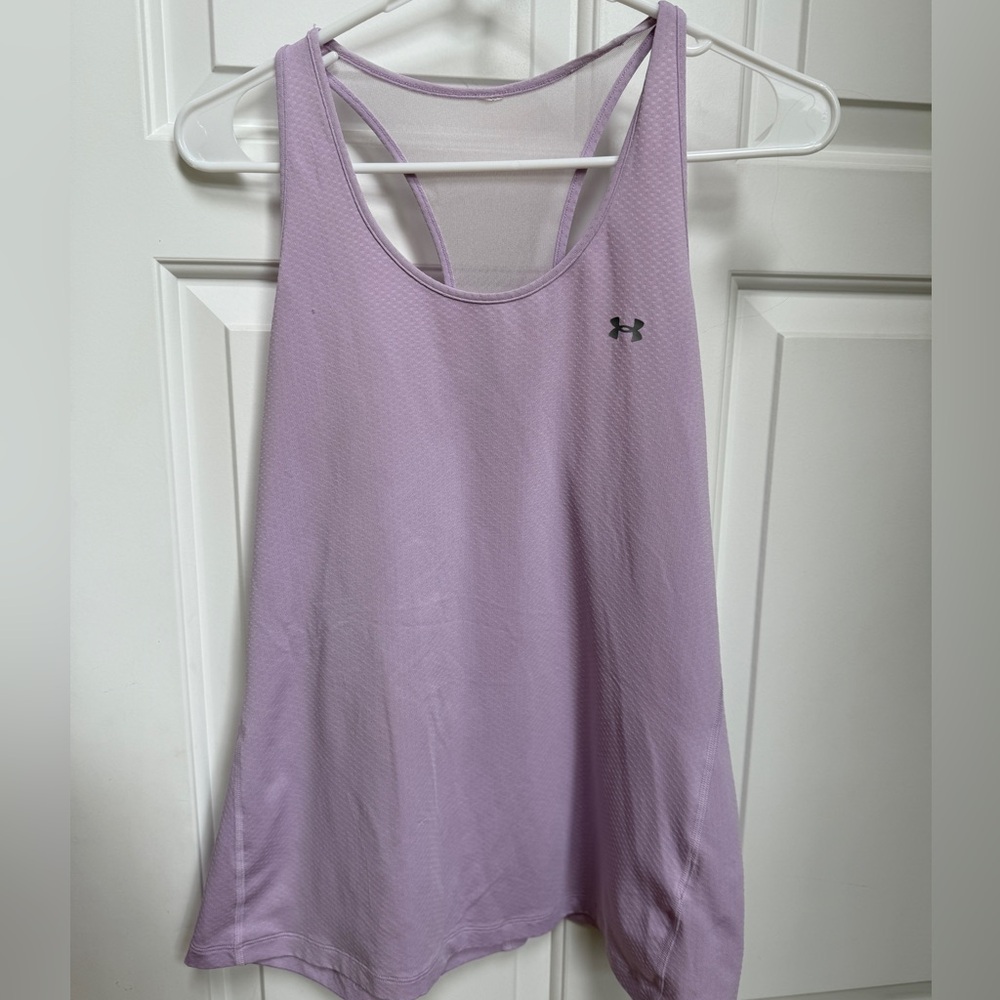 Under Armour Lavender Women's Athletic Tank Top